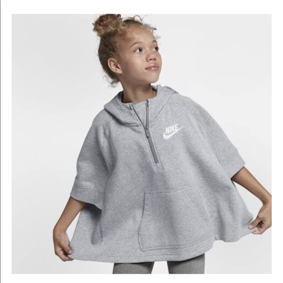 nike poncho hoodie